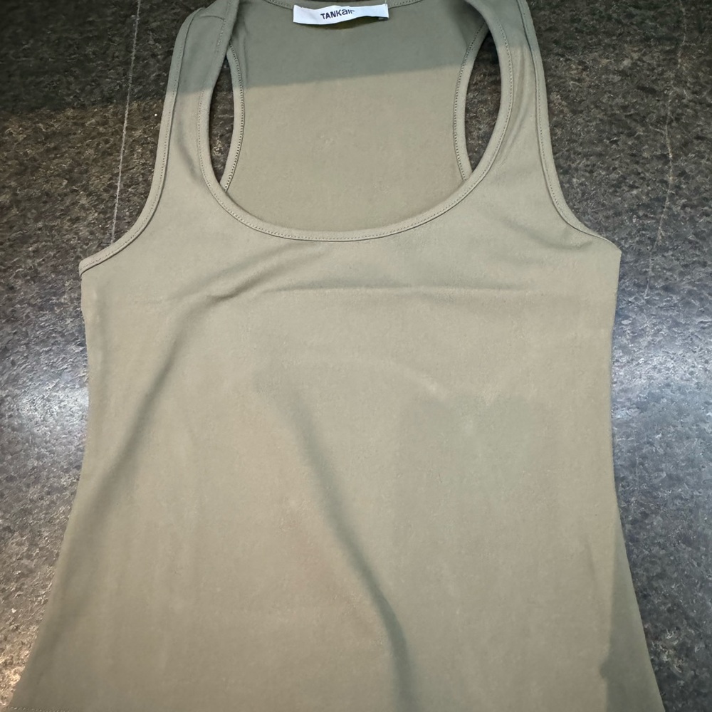 New olive green tankair tank
